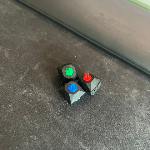 75x KEYBAY W1 Black Diamond Switches