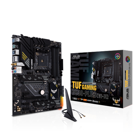 Hovedkort Asus TUF Gaming B550 Plus Wifi +CPU+Ram+GPU inkl.