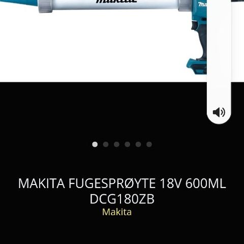 Makita fugesprøyte