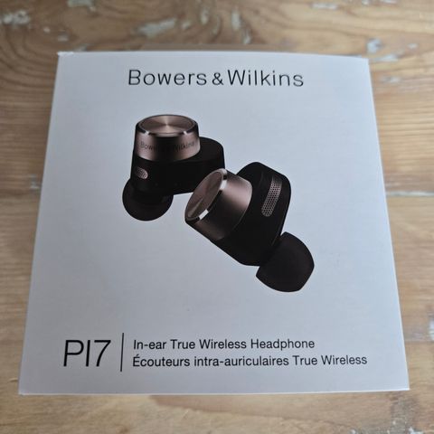 🎧Bowers & Wilkins PI7 ørepropper m/ubrukt tilbehør