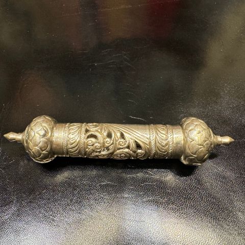 Jødisk Mezuzah i 925 sølv