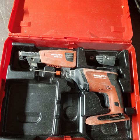 Hilti gipsdrill smd 57 uten lader og batteri