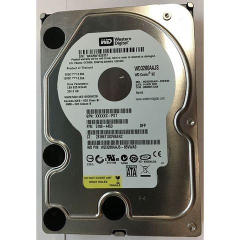 Western Digital harddisk WD3200AAJS