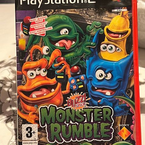 Buzz junior Monster rumble PS2