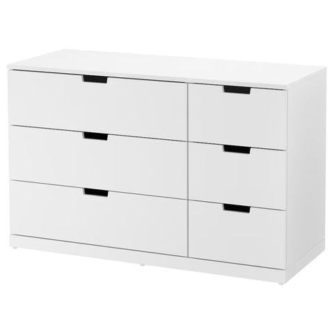 Nordli hvit IKEA kommode