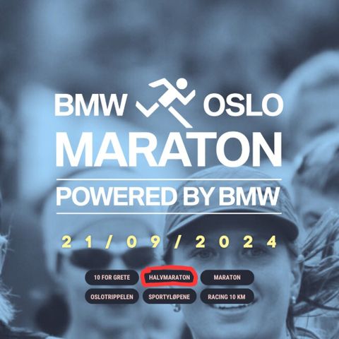 Startnummer til Oslo Halvmaraton