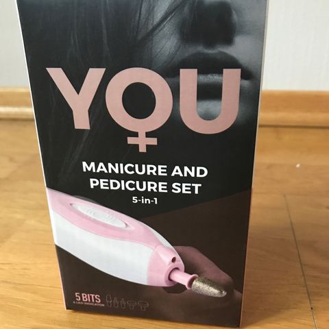 Manicure og pedicure set helt ny