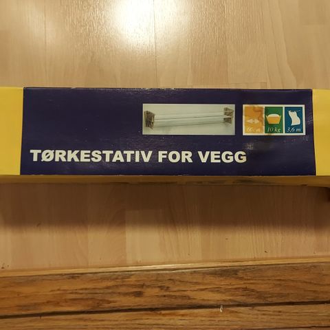 Tørkestativ for vegg