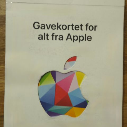 Apple gavekort