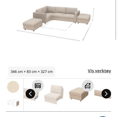 Vimle sofa