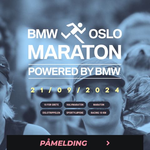 2 startnummer til Oslo Halvmaraton ønskes kjøpt.