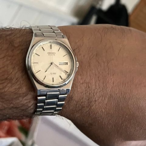 Seiko Vintage SQ 100 herreklokke