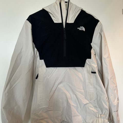 The north face jakke, hvit og svart