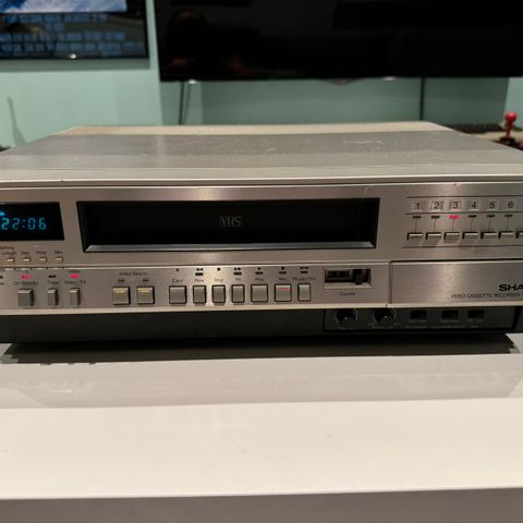 SHARP VHS Spiller fra 80-tallet Videospiller