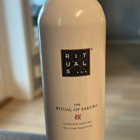 Helt ny Rituals foaming shower gel/dusjskum 200 ml