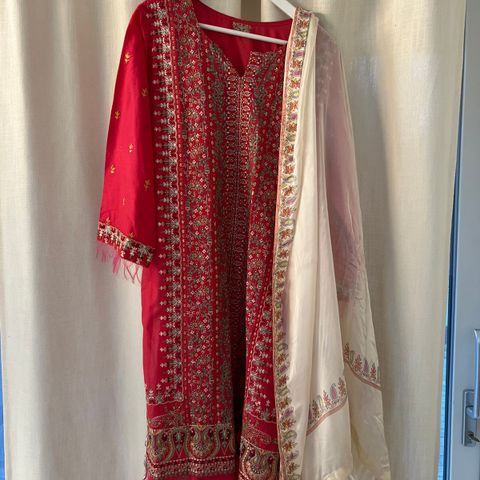 Zara Shahjahan tunika / kurta med dubatta