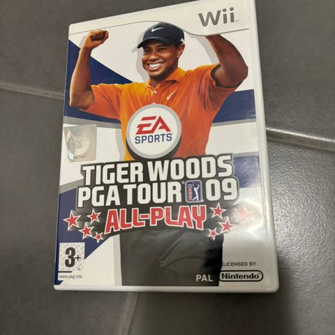 Tiger Woods PGA Tour 09 All-Play til Nintendo Wii