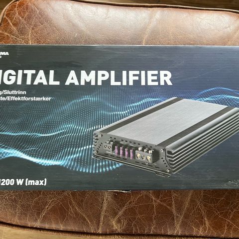 Forsterker - DIGITAL AMPLIFIER - 1 ohm - 1200 W (max)