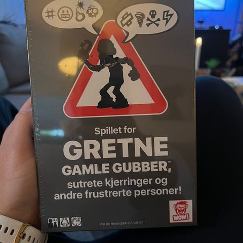 Gretne gamle gubber og sutrete kjerringer