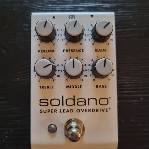 Soldano SLO pedal - som ny