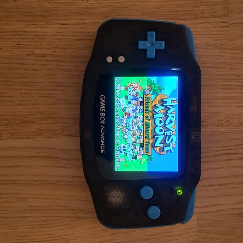 Gameboy Advance IPS-moddad + Everdrive