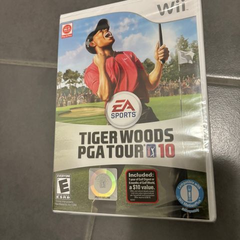 Tiger Woods PGA Tour 10 til Nintendo Wii FORSEGLET