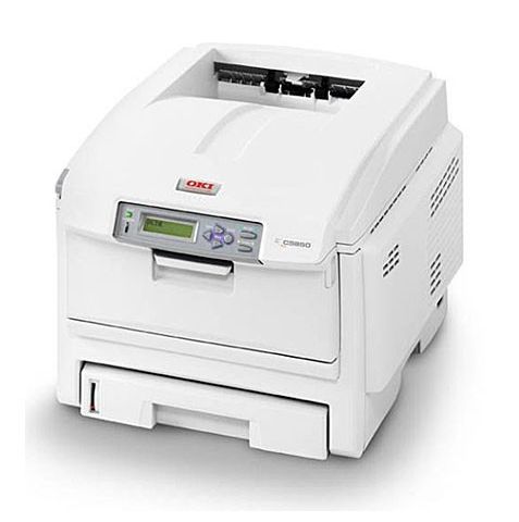 Hardworking OKI C5850 A4 color printer Network