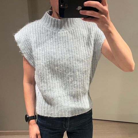 Sila Knit Vest fra Holzweiler Str XS