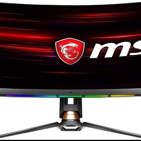 MSI optix 34” 144hz UWQHD, buet gamingskjerm selges