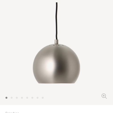 BALL Pendant Ø18CM Chrome by Benny Frandsen