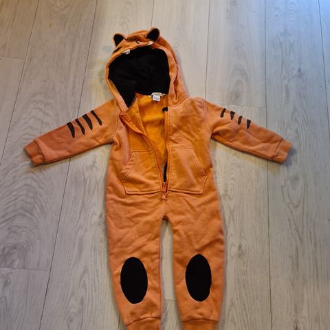 Tigergutt one piece for barn str 74/80