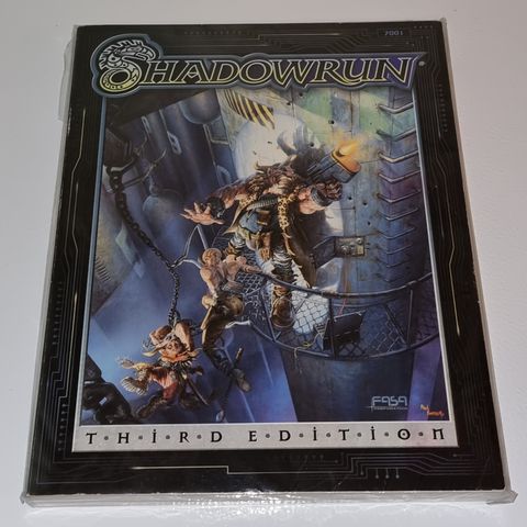 Shadowrun 3rd Third Edition RPG rollespill (Fanpro/Fasa)