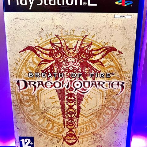 Breath of Fire: Dragon quarter (PS2) komplett med manual.