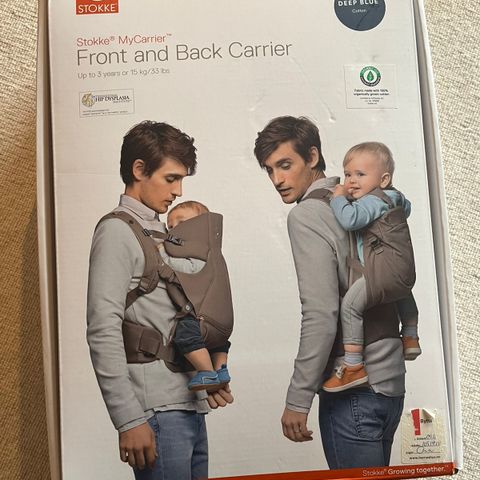 Bæresele fra Stokke - front and back carrier