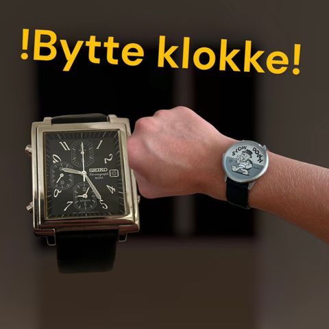 Klokker byttes!