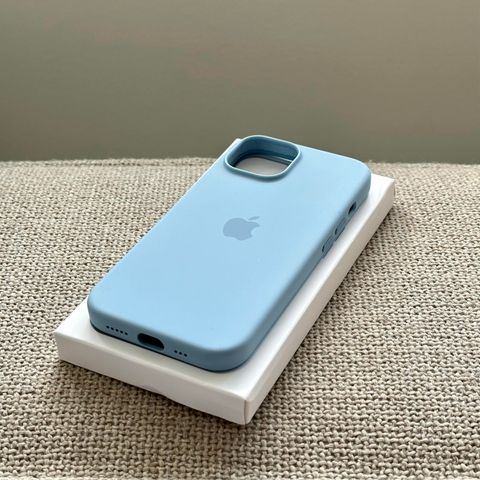 New Case Cover Deksel for iPhone 15 with Magsafe - Blue