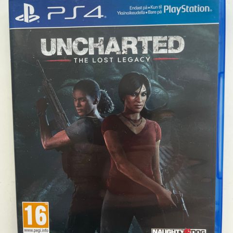 Ps4 UNCHARTED THE LOST LEGACY