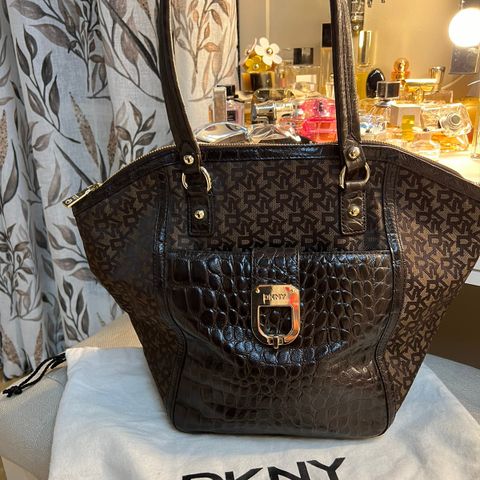 DKNY Monogram schoulder bag