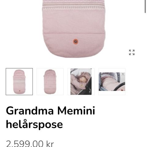 EasyGrow Grandma Memini helårspose