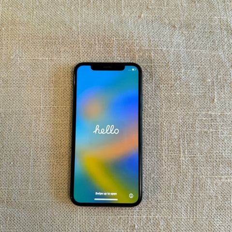 iPhone XS 64GB Space Gray. Brukt