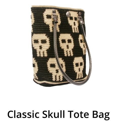 Classic Skull Tote Bag