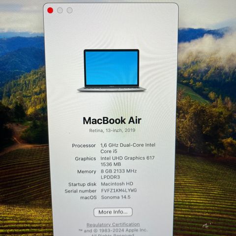 MacBook Air 2019 13 inch