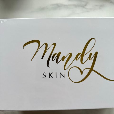 Uåpnet ny epilator fra mandy skin