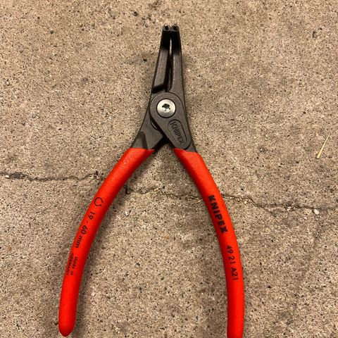 Knipex låseringtang/sporingstang/segeringstang innenring 19-60mm