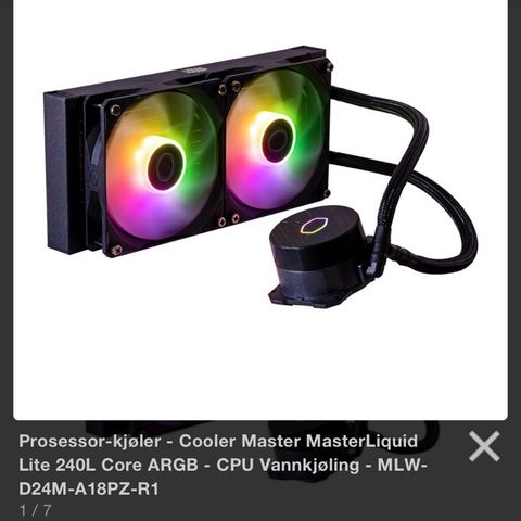 CoolerMaster 240mm AIO