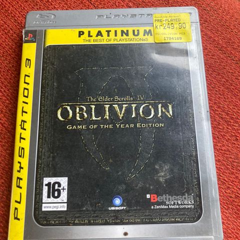 The Elder Scrolls IV Oblivion GOTY - PS3