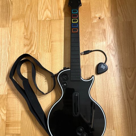 Guitar Hero 3 Les Paul gitar til PS3 med USB dongle