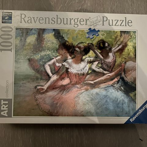 Ravensburger puslespill: Four Ballerinas on the Stage