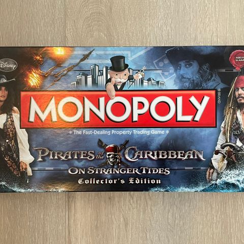 Pirates of the Caribbean Monopol / Monopoly (Collector’s Edition) - kun åpnet