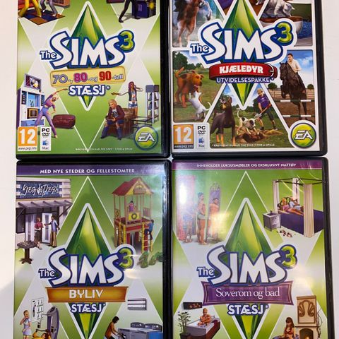 Sims 3 - Kan kjøpes enkeltvis